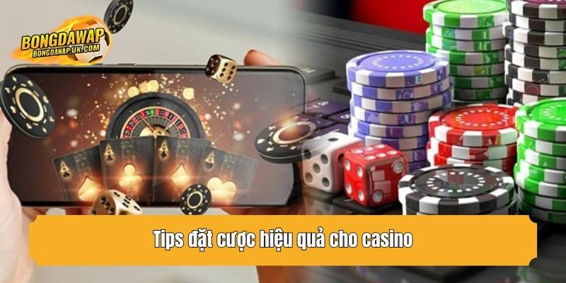 Tips đặt cược hiệu quả cho casino